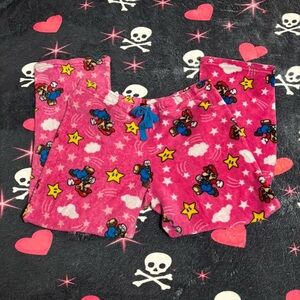Nintendo Mario Bros Pajama Pants - Pink
